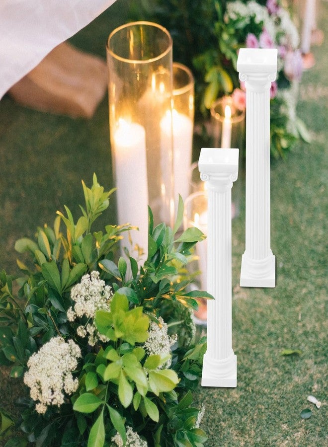 OFFSCH Roman Column Decorating Set of 6 - White Mini Columns for Home Decoration Photography Props and DIY Projects - Nordic Classic Design - Image 2
